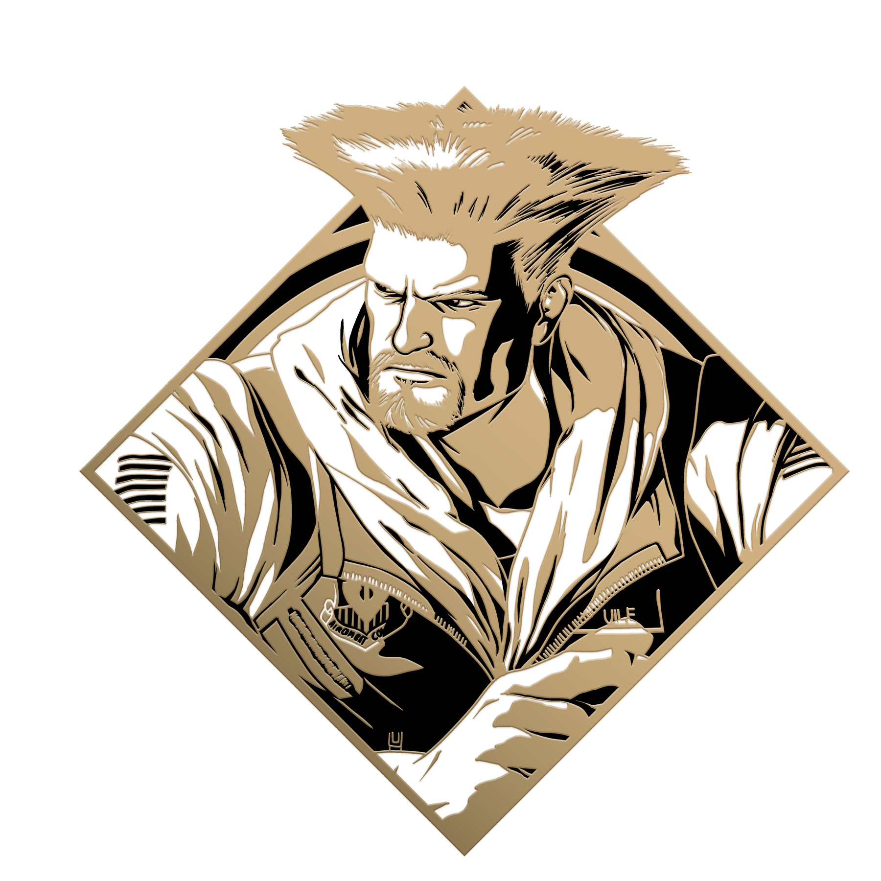 MAY238591 - STREET FIGHTER 6 10TH ANN SERIES GUILE LTD ED PIN - Previews  World